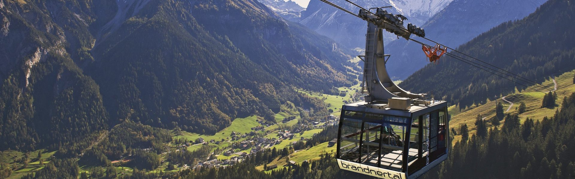 Panoramabahn Brandnertal im Herbst