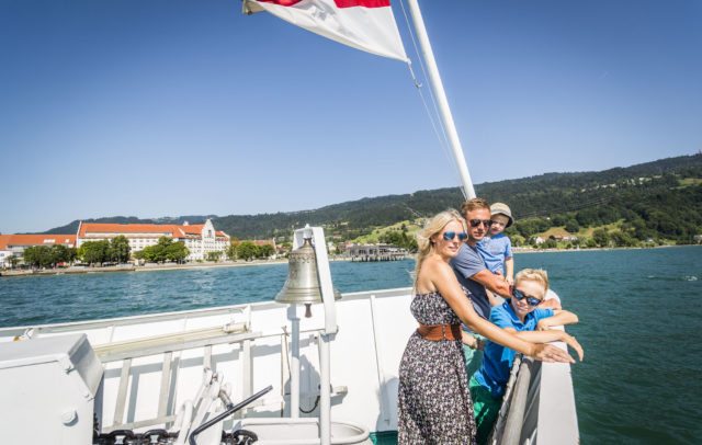 Bodensee-Schifffahrt, Familie © Studio Fasching/Vorarlberg Lines